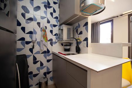 Apartamento para alugar com 35m², 1 quarto e 1 vagaCozinha e Área de Serviço