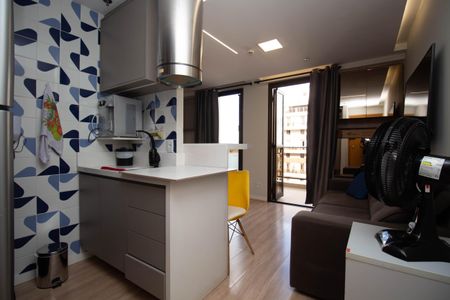 Apartamento para alugar com 35m², 1 quarto e 1 vagaHall