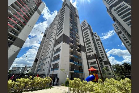 Apartamento para alugar com 35m², 2 quartos e sem vagaFachada do bloco