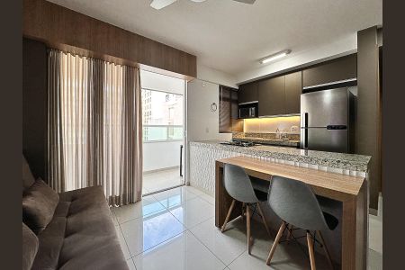 Sala Ambientes de apartamento para alugar com 1 quarto, 45m² em Centro, Belo Horizonte