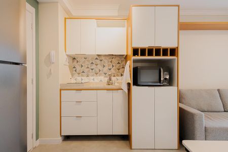 Studio para alugar com 27m², 1 quarto e sem vagaCozinha