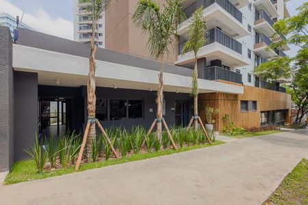 Studio para alugar com 27m², 1 quarto e sem vagaFachada