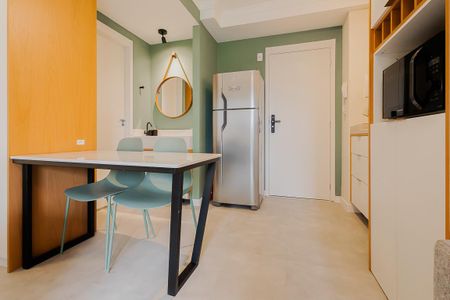 Studio para alugar com 27m², 1 quarto e sem vagaCozinha