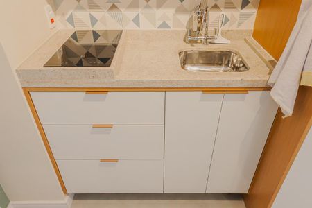 Studio para alugar com 27m², 1 quarto e sem vagaCozinha