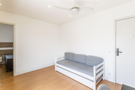 Sala de apartamento à venda com 1 quarto, 36m² em Indianópolis, São Paulo