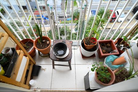 Apartamento à venda com 47m², 2 quartos e 1 vagaVaranda