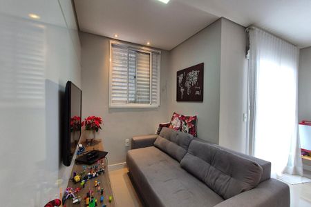 Sala de TV de apartamento à venda com 2 quartos, 67m² em Parque Industrial, Campinas