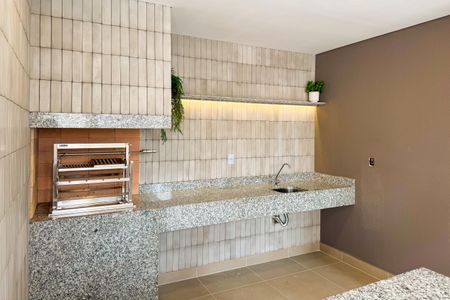 Studio para alugar com 28m², 1 quarto e sem vagaChurrasqueira - Rooftop