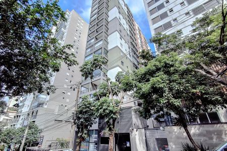 Studio para alugar com 28m², 1 quarto e sem vagaFachada - Plaquinha