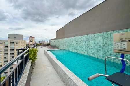 Studio para alugar com 28m², 1 quarto e sem vagaPiscina