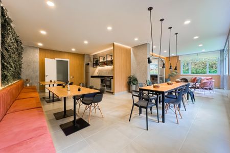 Studio para alugar com 28m², 1 quarto e sem vagaSalão de Festas