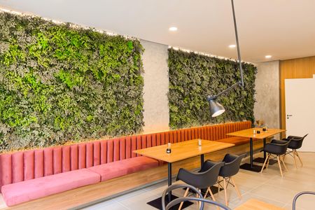 Studio para alugar com 28m², 1 quarto e sem vagaSalão de Festas