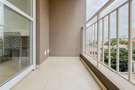 Studio para alugar com 28m², 1 quarto e sem vagaVaranda