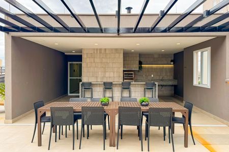 Studio para alugar com 28m², 1 quarto e sem vagaChurrasqueira - Rooftop