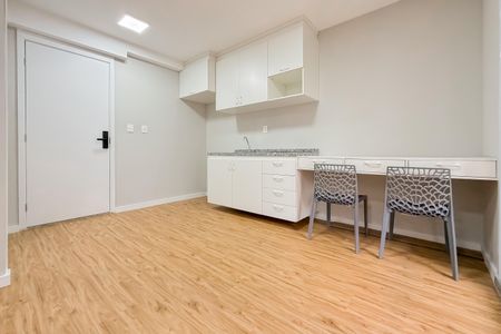 Studio para alugar com 28m², 1 quarto e sem vagaSala e Cozinha