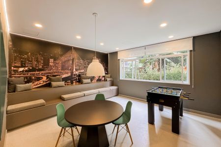 Studio para alugar com 28m², 1 quarto e sem vagaSalão de jogos