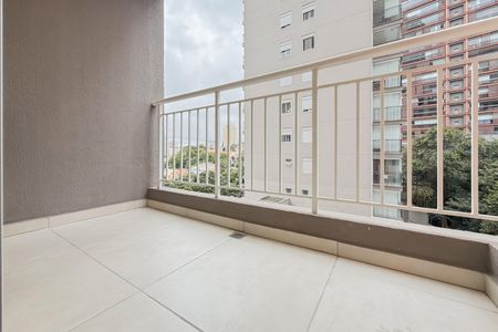 Studio para alugar com 28m², 1 quarto e sem vagaVaranda