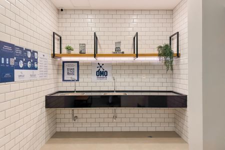 Studio para alugar com 28m², 1 quarto e sem vagaLavanderia