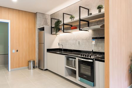 Studio para alugar com 28m², 1 quarto e sem vagaSalão de Festas