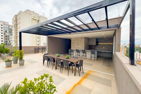 Studio para alugar com 28m², 1 quarto e sem vagaChurrasqueira - Rooftop