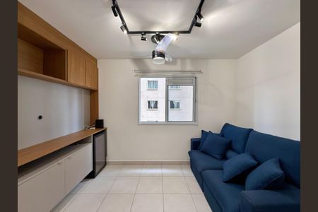 Sala  de apartamento para alugar com 1 quarto, 31m² em Jardim Caravelas, São Paulo