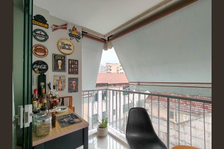 Varanda da Sala de apartamento à venda com 3 quartos, 77m² em Vila Isabel, Rio de Janeiro