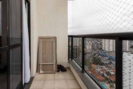 Varanda da Sala de apartamento para alugar com 2 quartos, 45m² em Nova Piraju, São Paulo