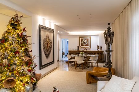 Sala de apartamento à venda com 4 quartos, 235m² em Gutierrez, Belo Horizonte