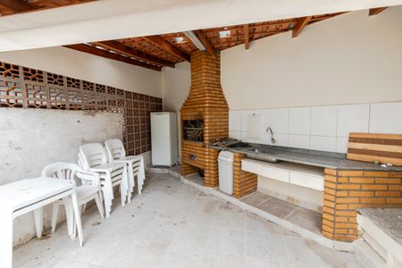 Apartamento à venda com 44m², 1 quarto e 1 vagaChurrasqueira