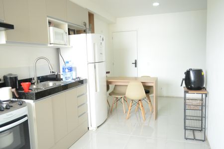 Cozinha de apartamento para alugar com 2 quartos, 47m² em Jardim Casa Branca, Suzano