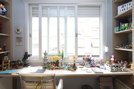 Janela do Quarto de apartamento para alugar com 1 quarto, 48m² em Petrópolis, Porto Alegre