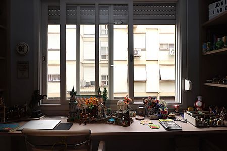 Apartamento para alugar com 48m², 1 quarto e sem vagaJanela do Quarto