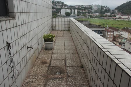 Varanda da Sala de apartamento para alugar com 3 quartos, 285m² em Vila Belmiro, Santos