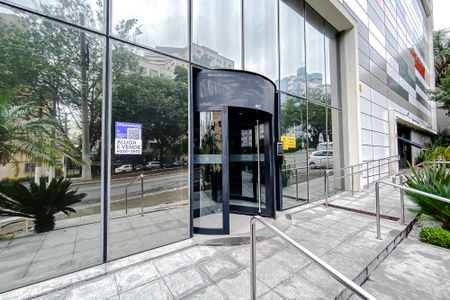 Studio para alugar com 43m², 1 quarto e sem vagaFachada - Plaquinha