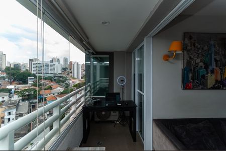 Varanda Estendida de apartamento à venda com 1 quarto, 42m² em Pompeia, São Paulo