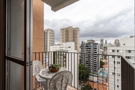 Varanda da Sala de apartamento à venda com 2 quartos, 158m² em Perdizes, São Paulo