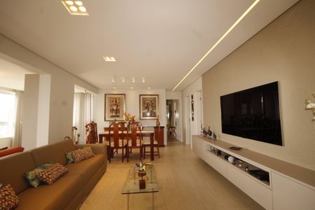 sala de apartamento à venda com 3 quartos, 113m² em Vila da Serra, Nova Lima
