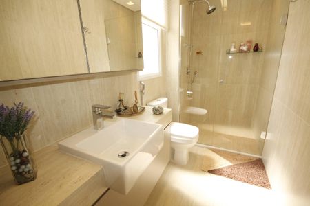 Apartamento à venda com 113m², 3 quartos e 2 vagasBanheiro da Suíte