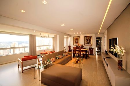 sala de apartamento à venda com 3 quartos, 113m² em Vila da Serra, Nova Lima