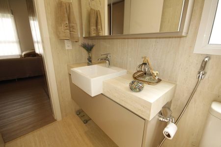 Apartamento à venda com 113m², 3 quartos e 2 vagasBanheiro da Suíte