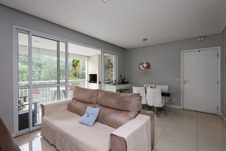 Sala de apartamento à venda com 3 quartos, 87m² em Vila Andrade, São Paulo