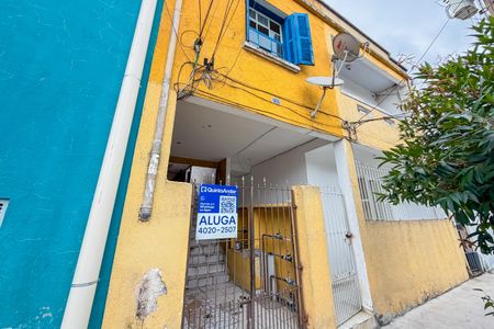 Casa para alugar com 35m², 1 quarto e sem vagaFachada + Plaquinha