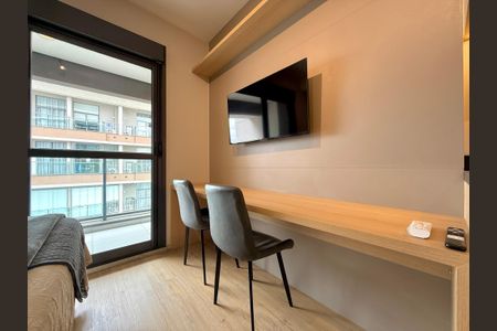 Studio para alugar com 25m², 1 quarto e sem vagaQuarto