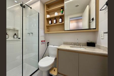 Studio para alugar com 25m², 1 quarto e sem vagaBanheiro 