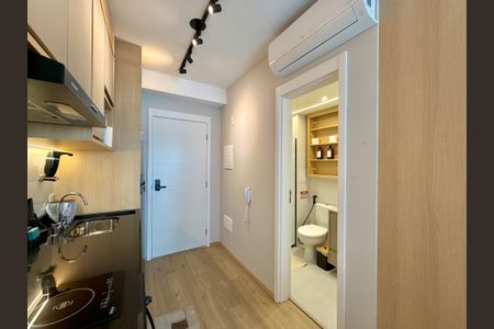 Studio para alugar com 25m², 1 quarto e sem vagaCozinha 