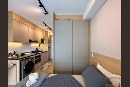 Studio para alugar com 25m², 1 quarto e sem vagaQuarto