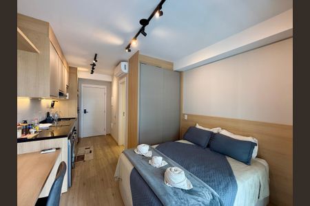 Studio para alugar com 25m², 1 quarto e sem vagaQuarto