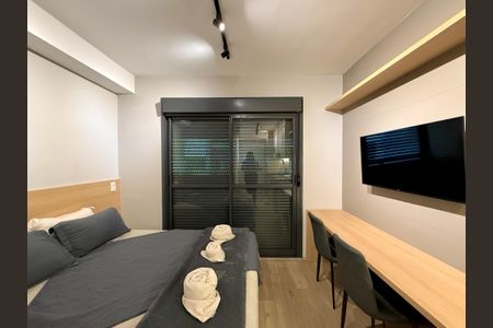 Studio para alugar com 25m², 1 quarto e sem vagaQuarto