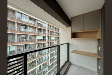 Studio para alugar com 25m², 1 quarto e sem vagaSacada