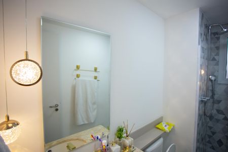 Apartamento à venda com 128m², 3 quartos e 2 vagasBANHEIRO DA SUÍTE